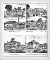 A.K. Dart, E.S. Allen, East Elma, Farmer's Hotel, John Kloepfer, Hamburg, O'Brian's Hotel, Big Tree, Erie County 1880